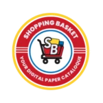 shopping basket android application logo